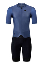 Load image into Gallery viewer, Giordana Men's FR-C Pro S/S Doppio Suit - Bijou Blue w/ Black Bottom