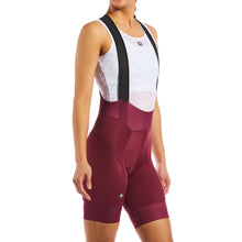 Load image into Gallery viewer, Giordana Womens FR-C Pro 5cm Shorter Bib Short - Sangria
