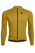 Load image into Gallery viewer, Giordana Mens FR-C PRO Thermal L/S Jersey - Olive Yellow
