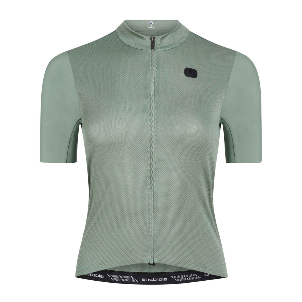 Giordana Womens SilverLine S/S Jersey - Mimetic Green