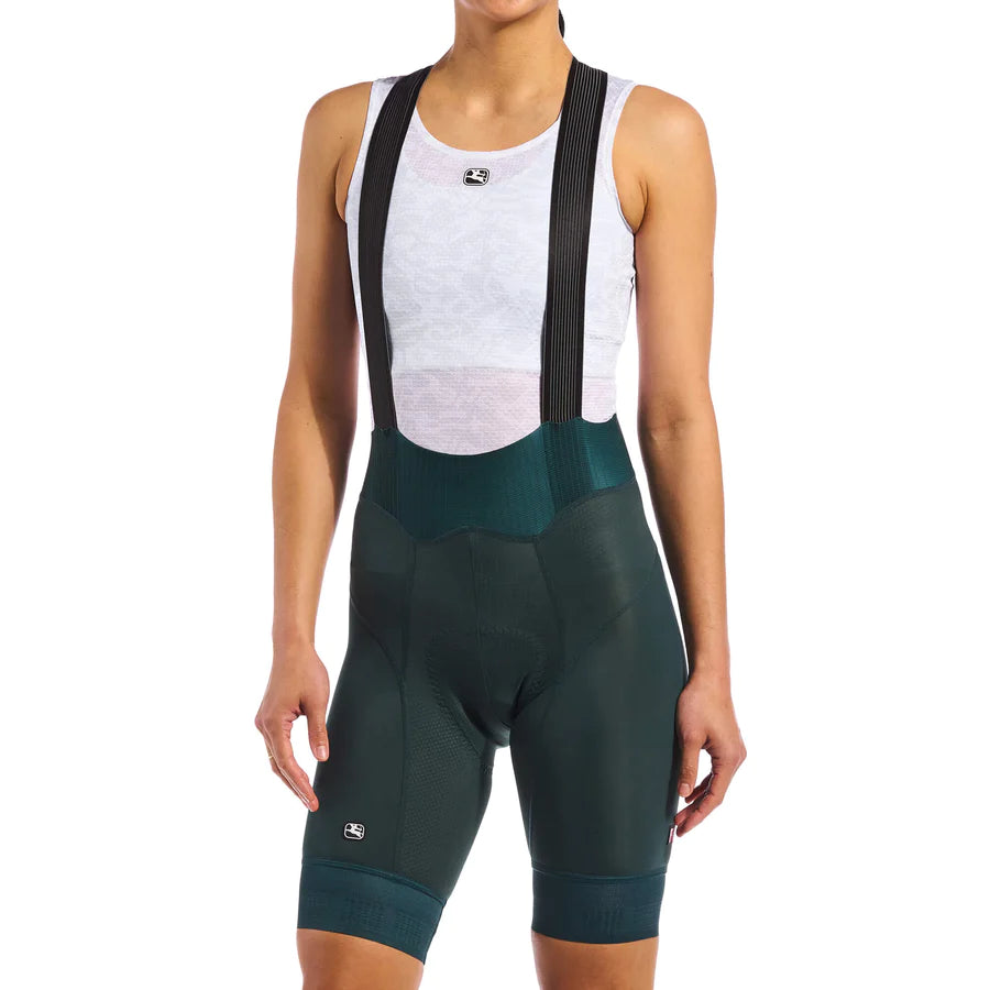 Giordana Womens FR-C Pro Bib Short  - Forest Green