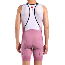 Load image into Gallery viewer, Giordana Mens FR-C Pro 5cm Shorter Bib Short - Desert Mauve
