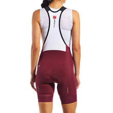 Load image into Gallery viewer, Giordana Womens FR-C Pro 5cm Shorter Bib Short - Sangria
