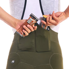 Load image into Gallery viewer, Giordana Womens FR-C Pro Cargo Bib Short - Olive Green
