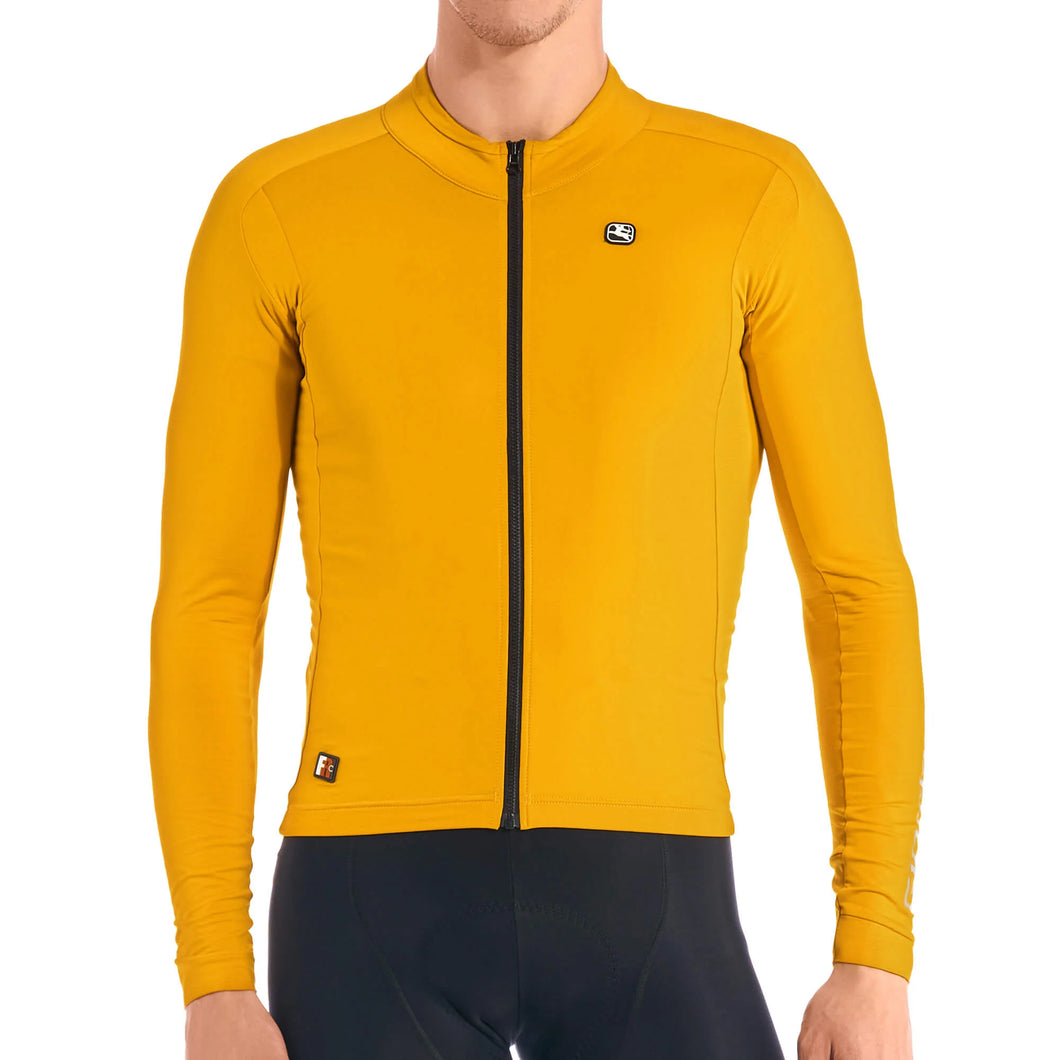 Giordana Mens FR-C Pro Thermal L/S Jersey - Mustard