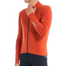 Load image into Gallery viewer, Giordana Men&#39;s G-Shield Thermal L/S Jersey - Sienna Orange
