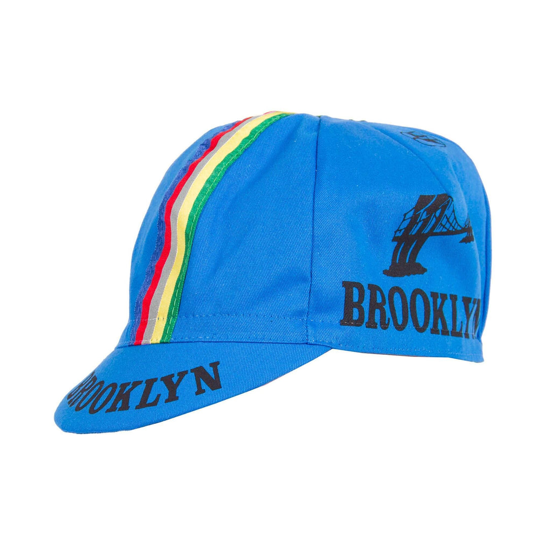 Giordana Team Brooklyn Cotton Cap - Azzurro Blue