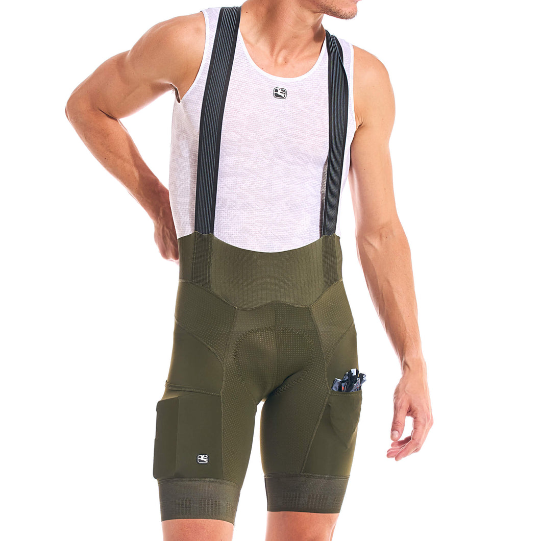 Giordana Mens FR-C Pro Cargo Bib Short - Olive Green