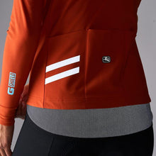 Load image into Gallery viewer, Giordana Womens G-Shield Thermal L/S Jersey - Burnt Orange
