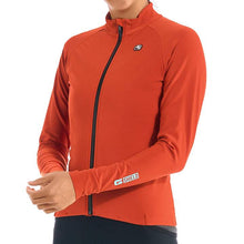 Load image into Gallery viewer, Giordana Womens G-Shield Thermal L/S Jersey - Burnt Orange
