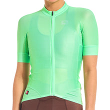 Load image into Gallery viewer, Giordana Womens FR-C Pro S/S Neon Jersey - Neon Mint
