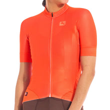 Load image into Gallery viewer, Giordana Womens FR-C Pro S/S Neon Jersey - Neon Orange
