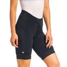 Load image into Gallery viewer, Giordana Womens SilverLine Waisted Shorts - Black
