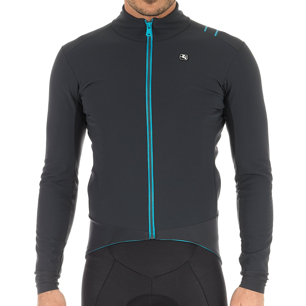 Giordana Mens Fusion Jacket - Charcoal/Blue